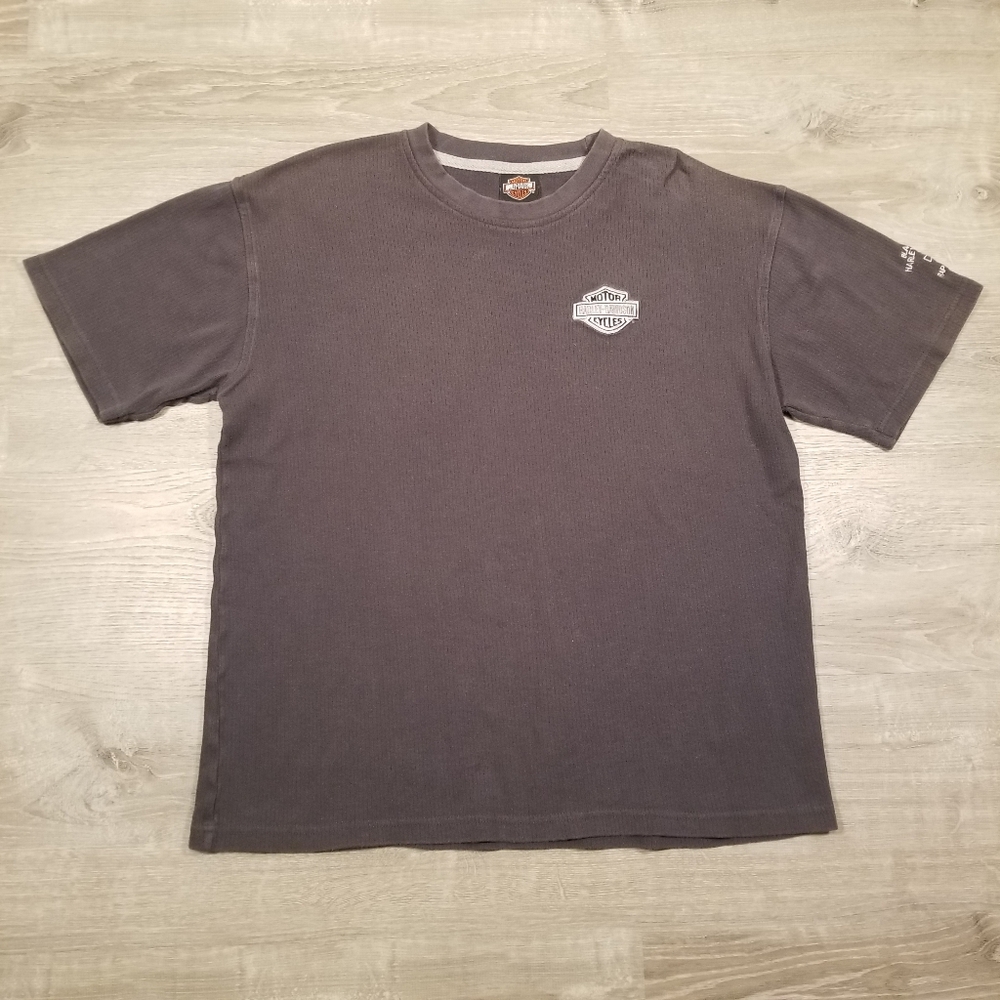 Vintage Black Hills Harley Davidson Rapid City South Dakota Mens T-Shirt Large